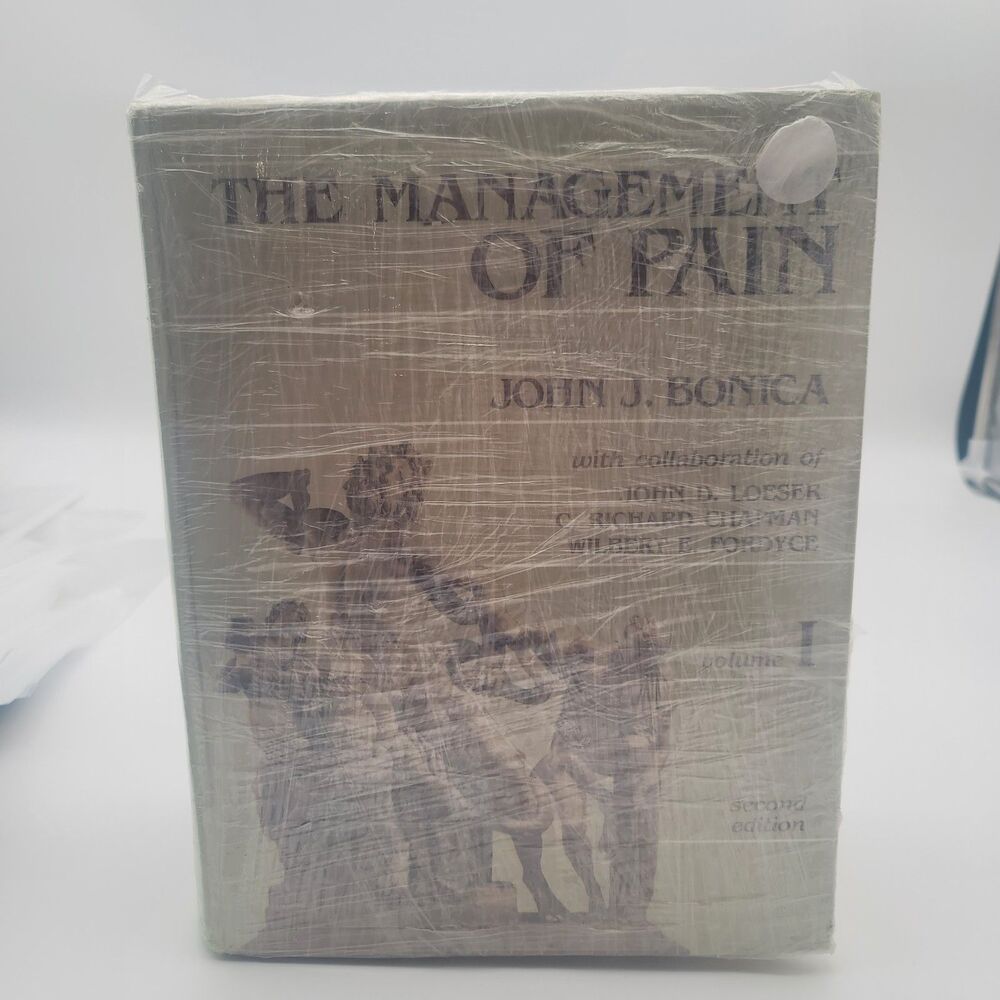 The Management of Pain 2-Volume Set 2nd Edition Hardcover by John J. Bonica Used